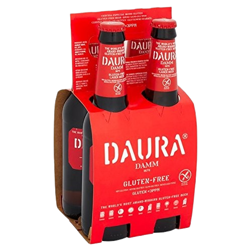 Daura Damm gluten-free 330ml bottles for wholesale supply