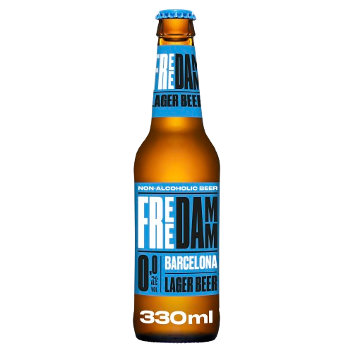 Free Damm 0.0 330ml cans for alcohol-free beer wholesale