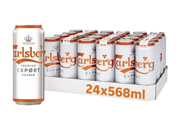 Carlsberg Export wholesale 330ml beer packaging for B2B buyers
