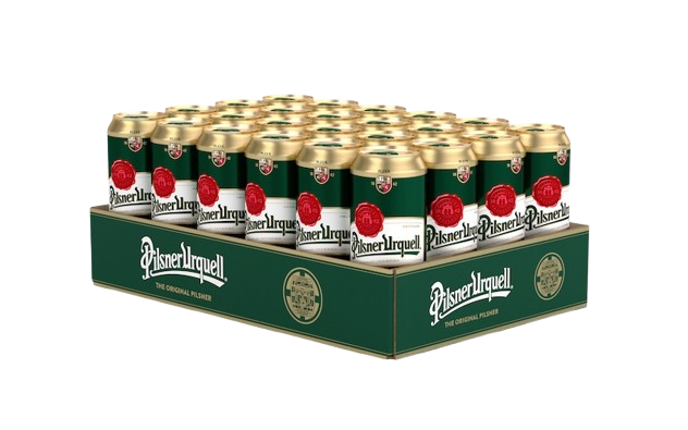 Pilsner Urquell 500 ml wholesale trade pack for pallet supply
