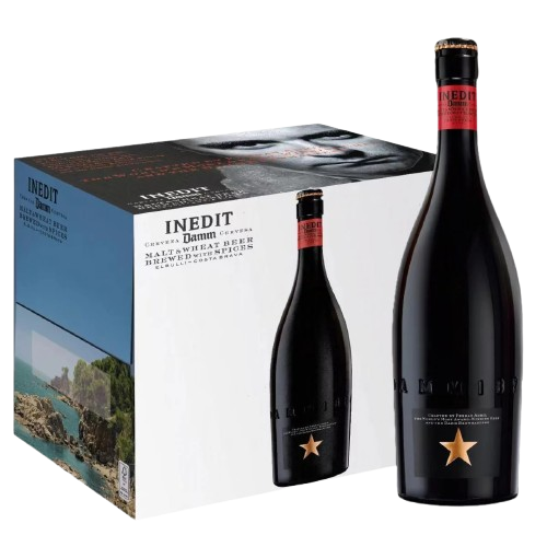 Inedit Damm 750ml bottles for hospitality wholesale