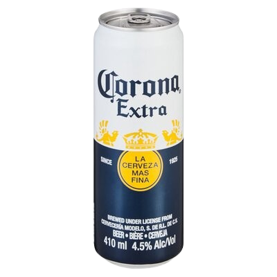 Corona Extra 9 Corona Extra 500 ml can for wholesale retail supply