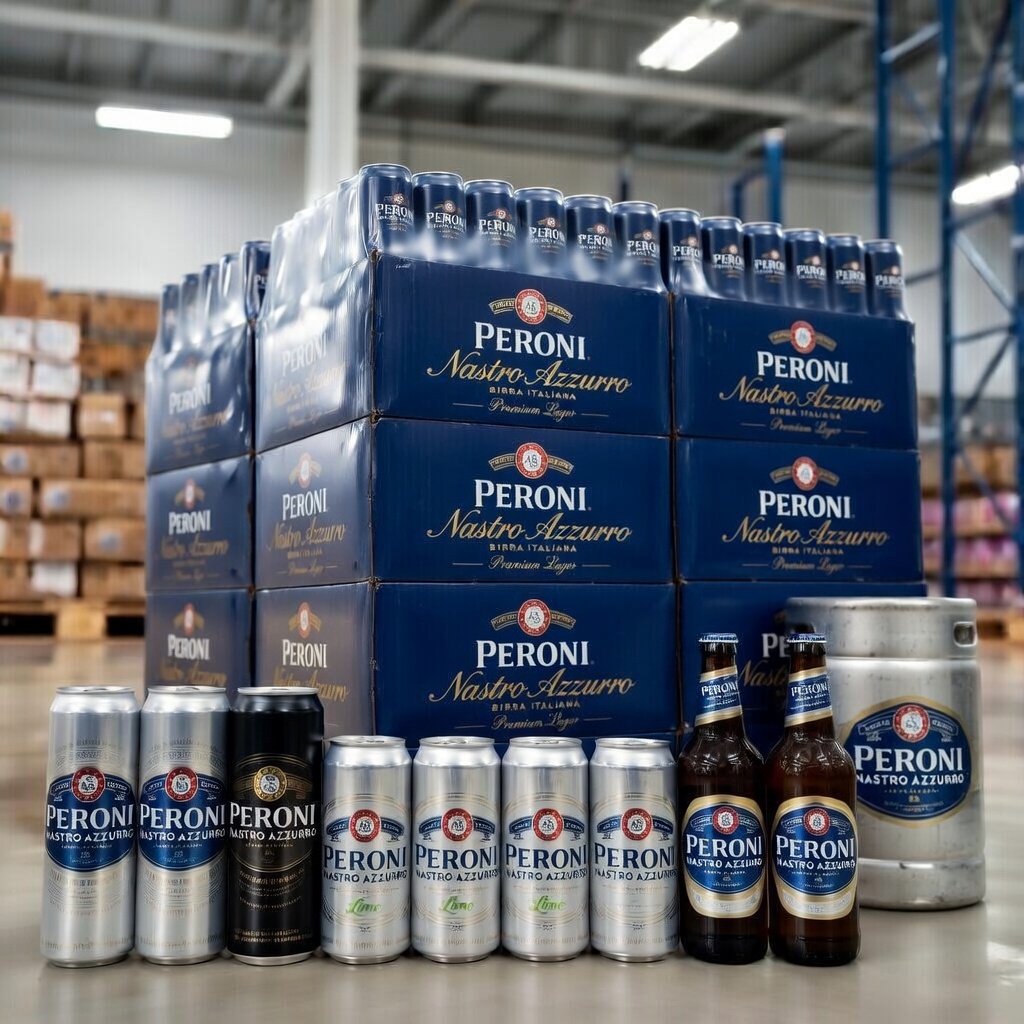 Minimum order wholesale beer Europe pallet quantities and bulk supply
